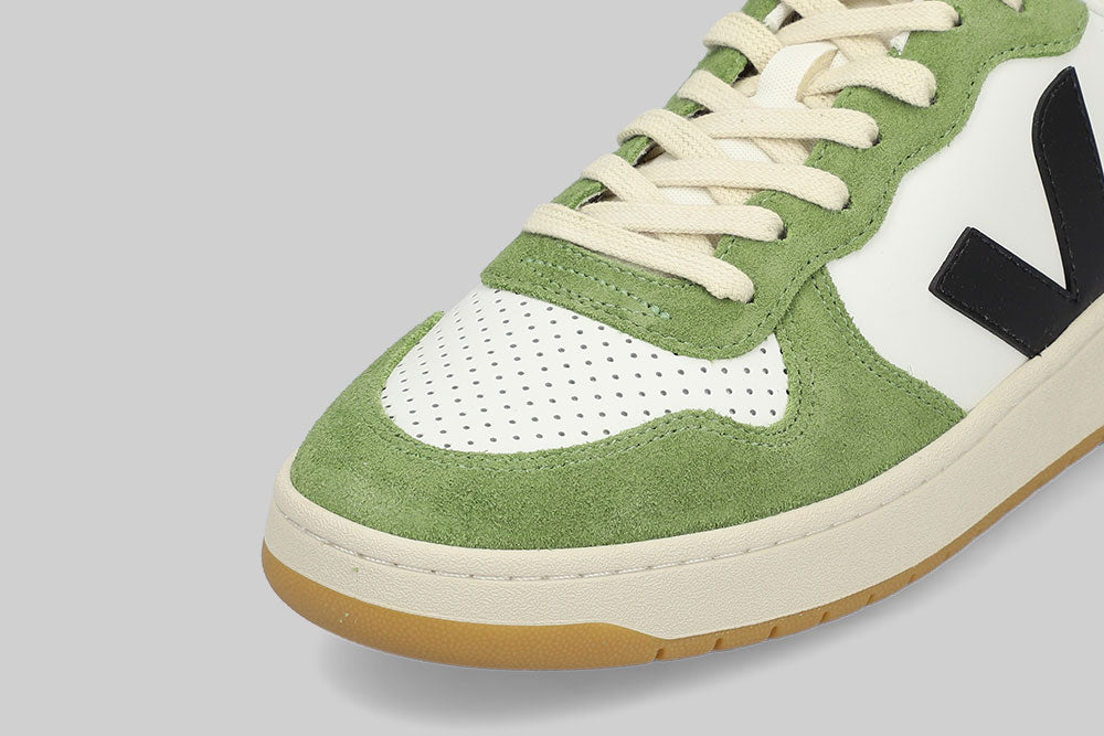 Men's VEJA V-10 Prime 'White and Kiwi' - VI0220866B FTW - SNEAKERS - MEN - ADULT - QS - WI - 25 en Lust México