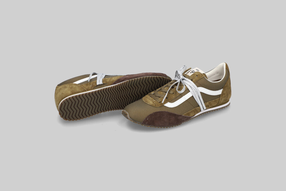 Women's Vans Premium Super Lowpro Trainer 'Olive Green' - VN000EHQOLV - Lust México