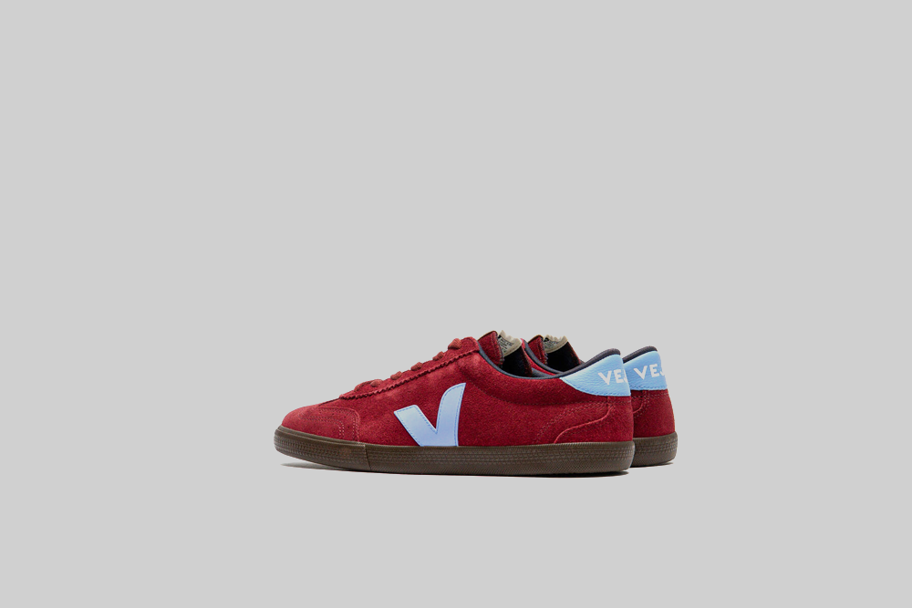 Women's Veja Volley Suede 'Grenat' - VO0321467A