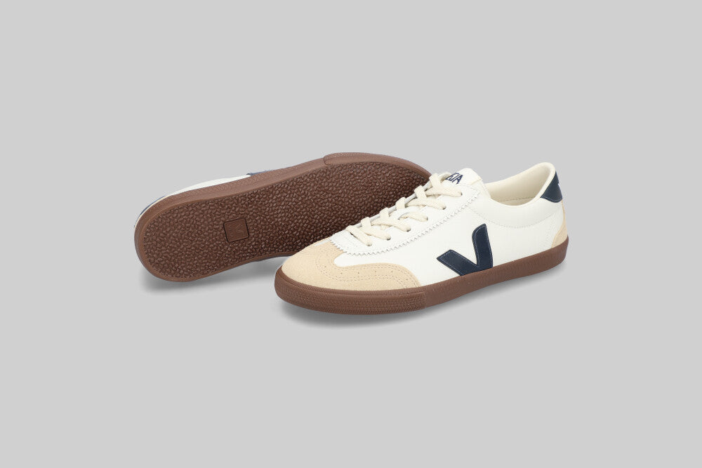 Men's VEJA Volley 'White and Navy' - [sku] - Lust México