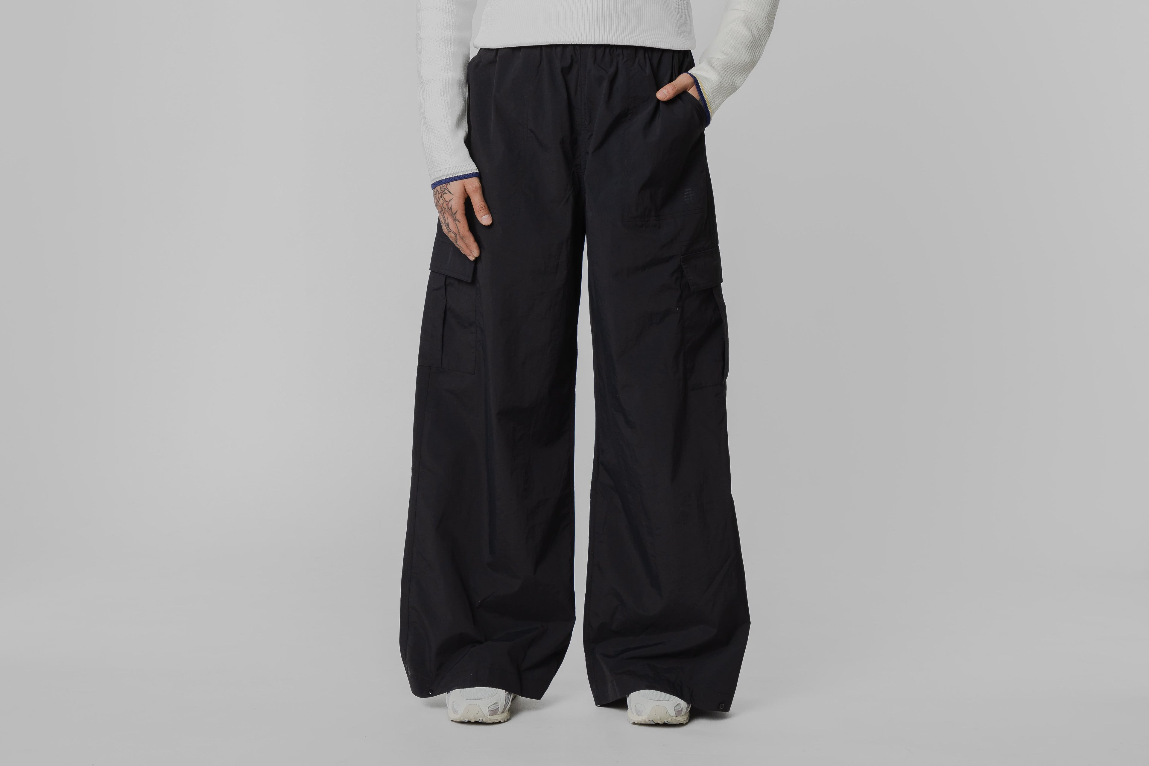 Women's New Balance Woven Cargo Pants - WP53504_BK