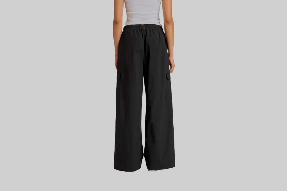 Women's New Balance Woven Cargo Pants - WP53504_BK - Lust México