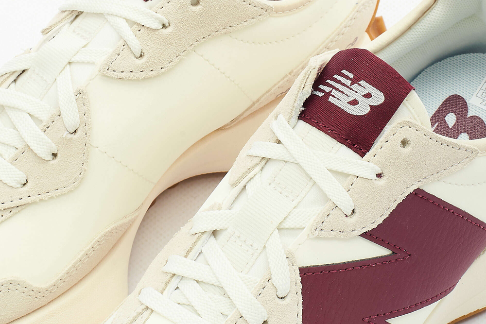 New Balance 327 'White and Burgundy' - [sku] - Lust México