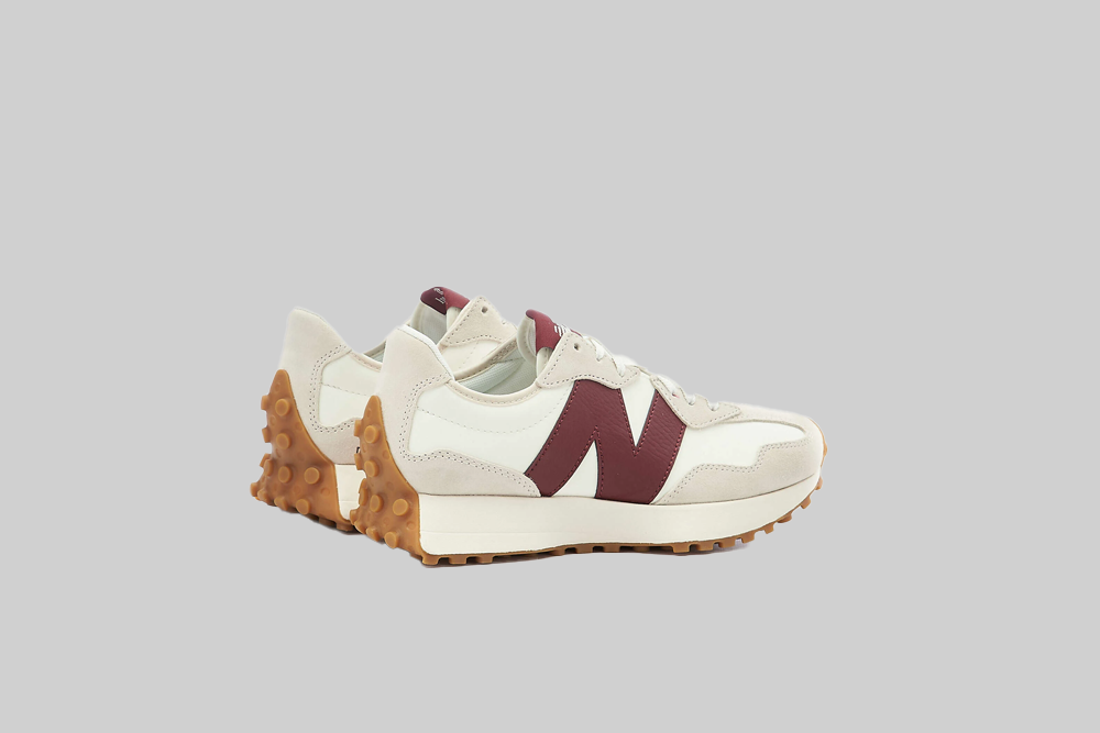 New Balance 327 'White and Burgundy' - [sku] - Lust México