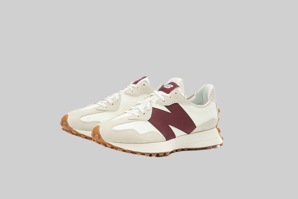 New Balance 327 'White and Burgundy' - [sku] - Lust México