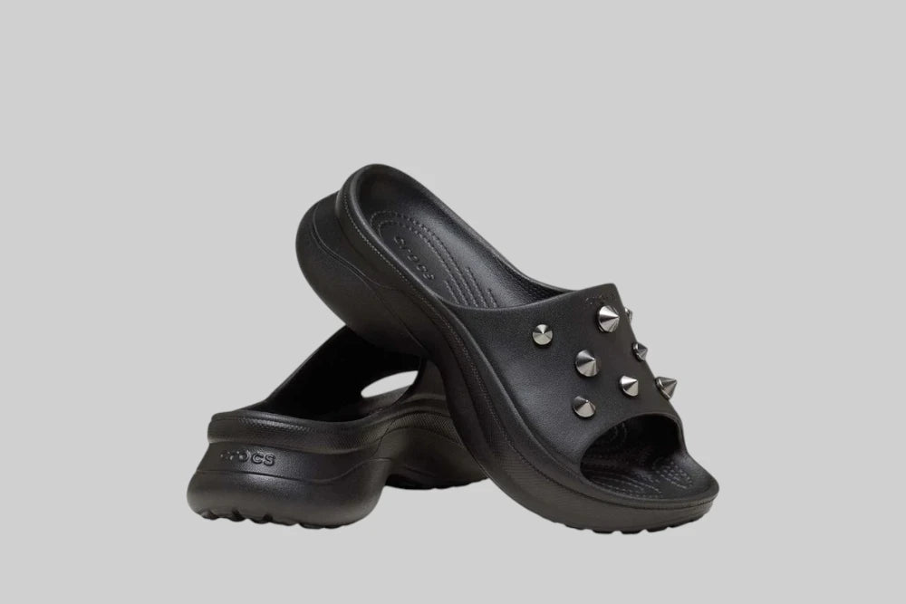 Crocs Bae Studded Slide Black - 211570-001 - Lust México