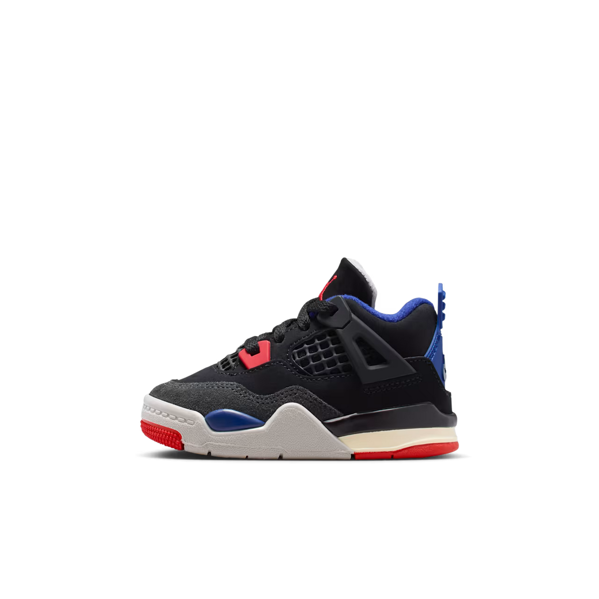 Air Jordan 4 Rare Air 'Black and Fire Red' (TD)