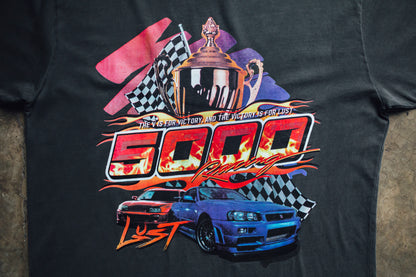 Lust Brand x Berth-Oh Cars Tee “5000 Racing Team”. (6610227232834)