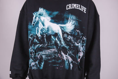 Crime Life Danger in the Shadows Hoodie (6863092973634)