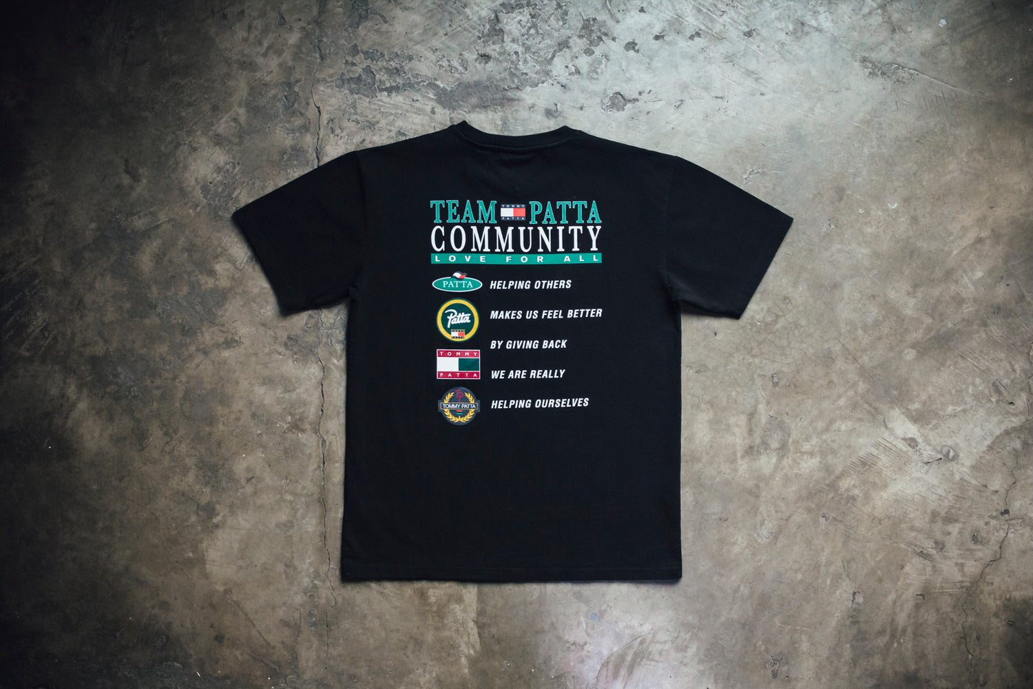 Patta x Tommy Community T-Shirt (6561143160898)