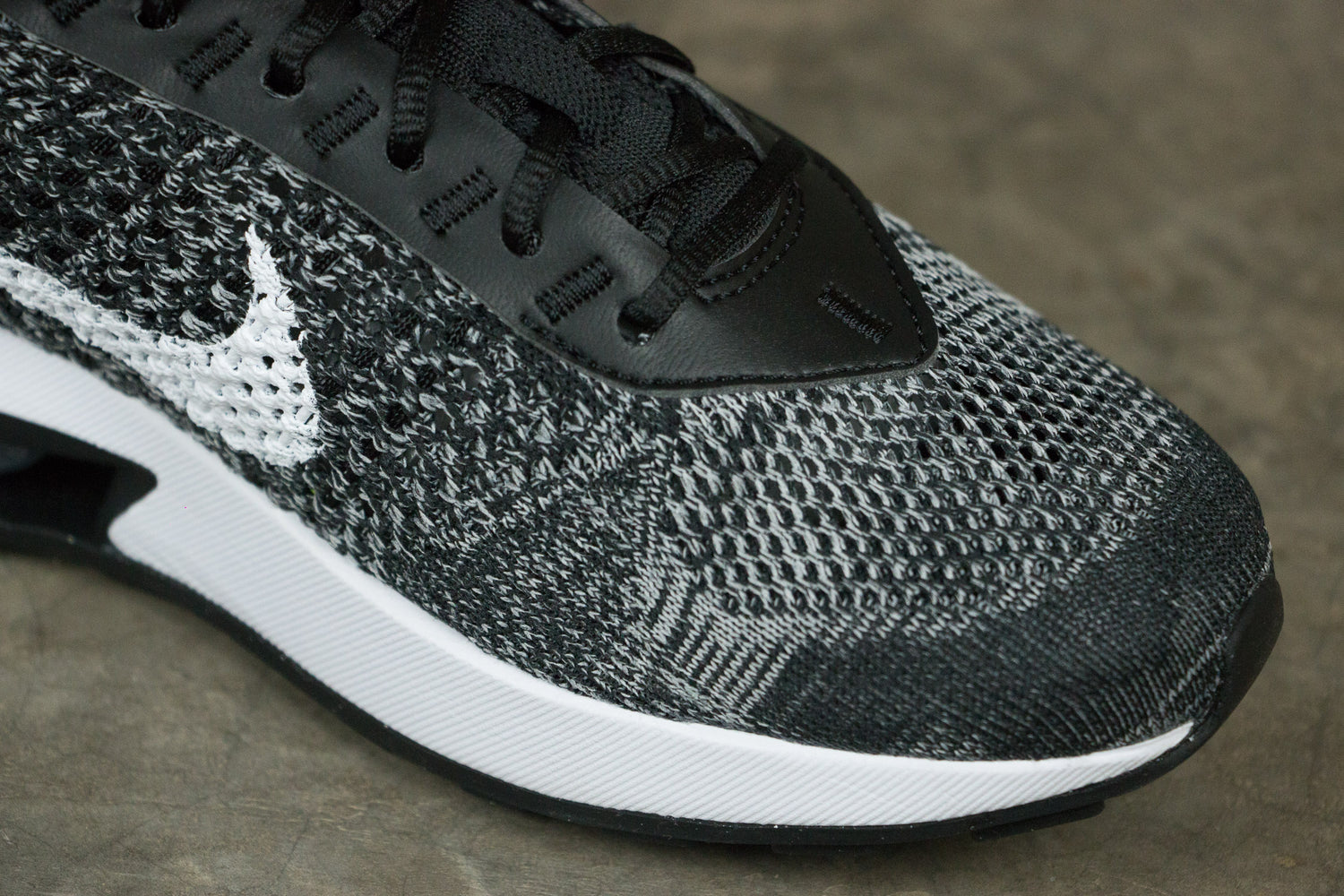 Womens Nike Air Max Flyknit Racer &quot;Oreo&quot; (6773340831810)