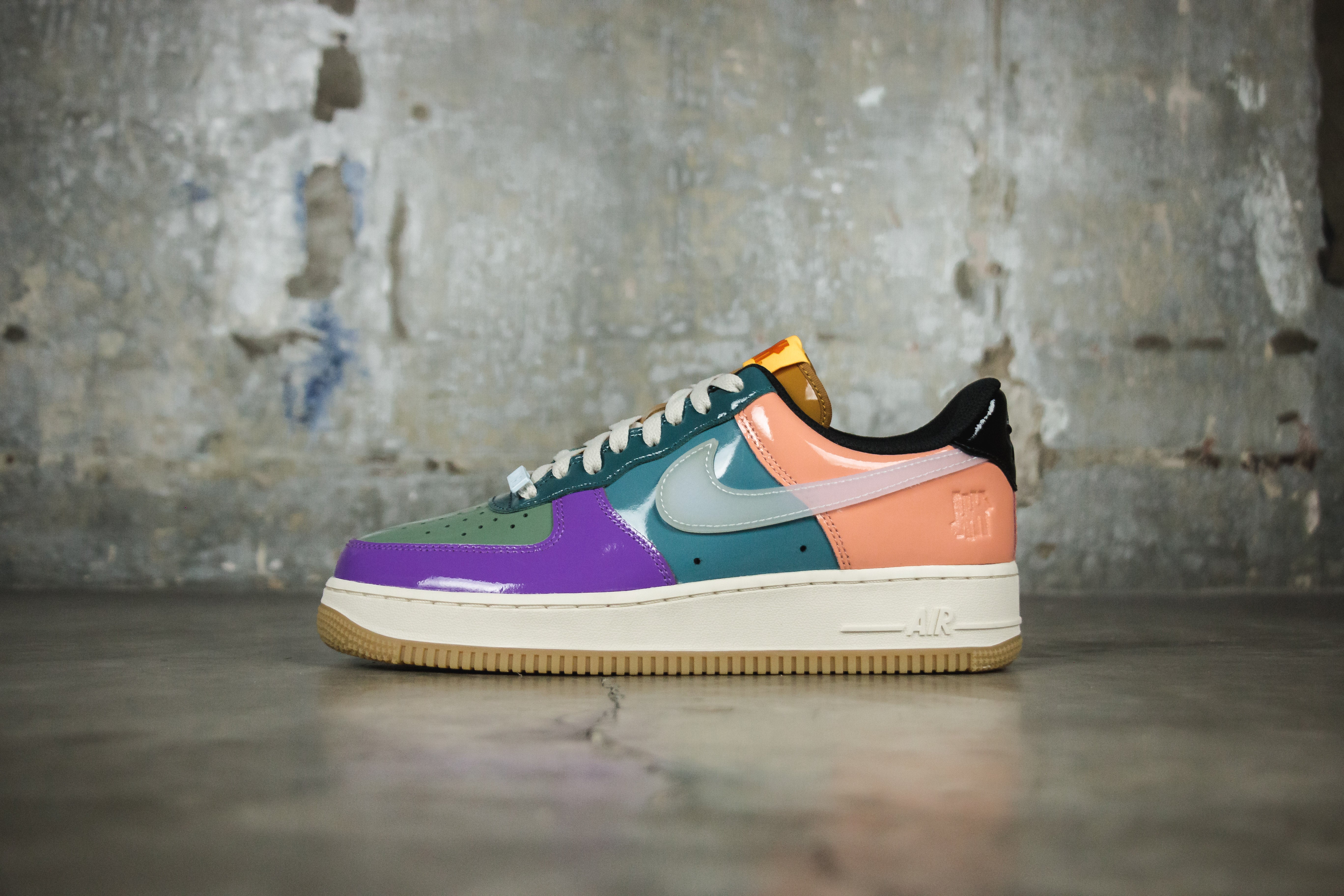 Nike x UNDEFEATED Air Force 1 Low 'Multi-Patent' – Lust México