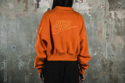 Womens Nike Cropped Sweatshirt  &quot;Somos Familia&quot; (6827634032706)