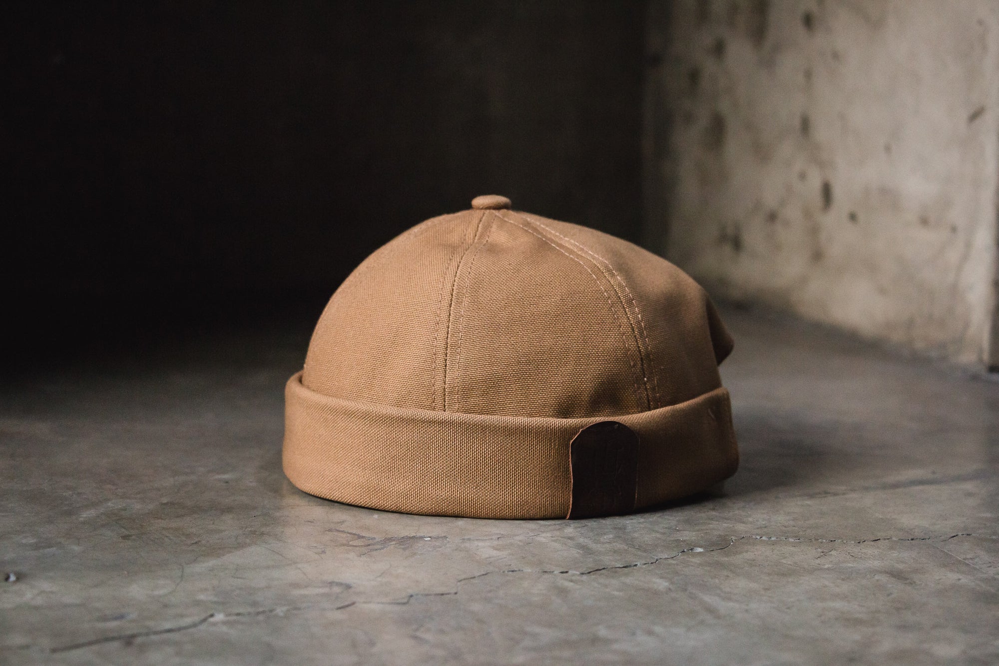 KIBLO CAPS X LB BRIMLESS BROWN (6730132357186)
