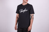 SACRIFICE CLASSIC LOGO TEE NEGRO / LETRAS BLANCAS (6783817220162)