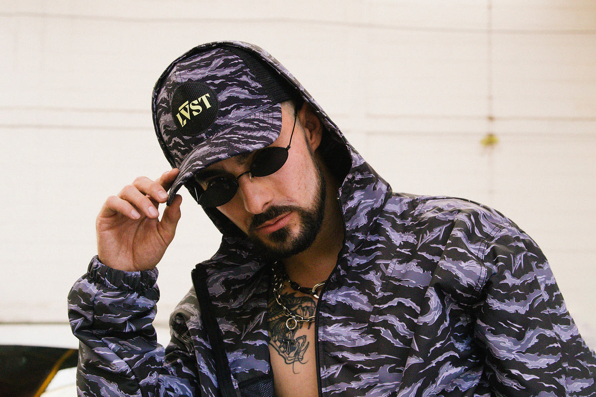 Lust Brand x Berth-Oh Logo 6 Panel Cap “5000 Racing Team” (6610227462210)