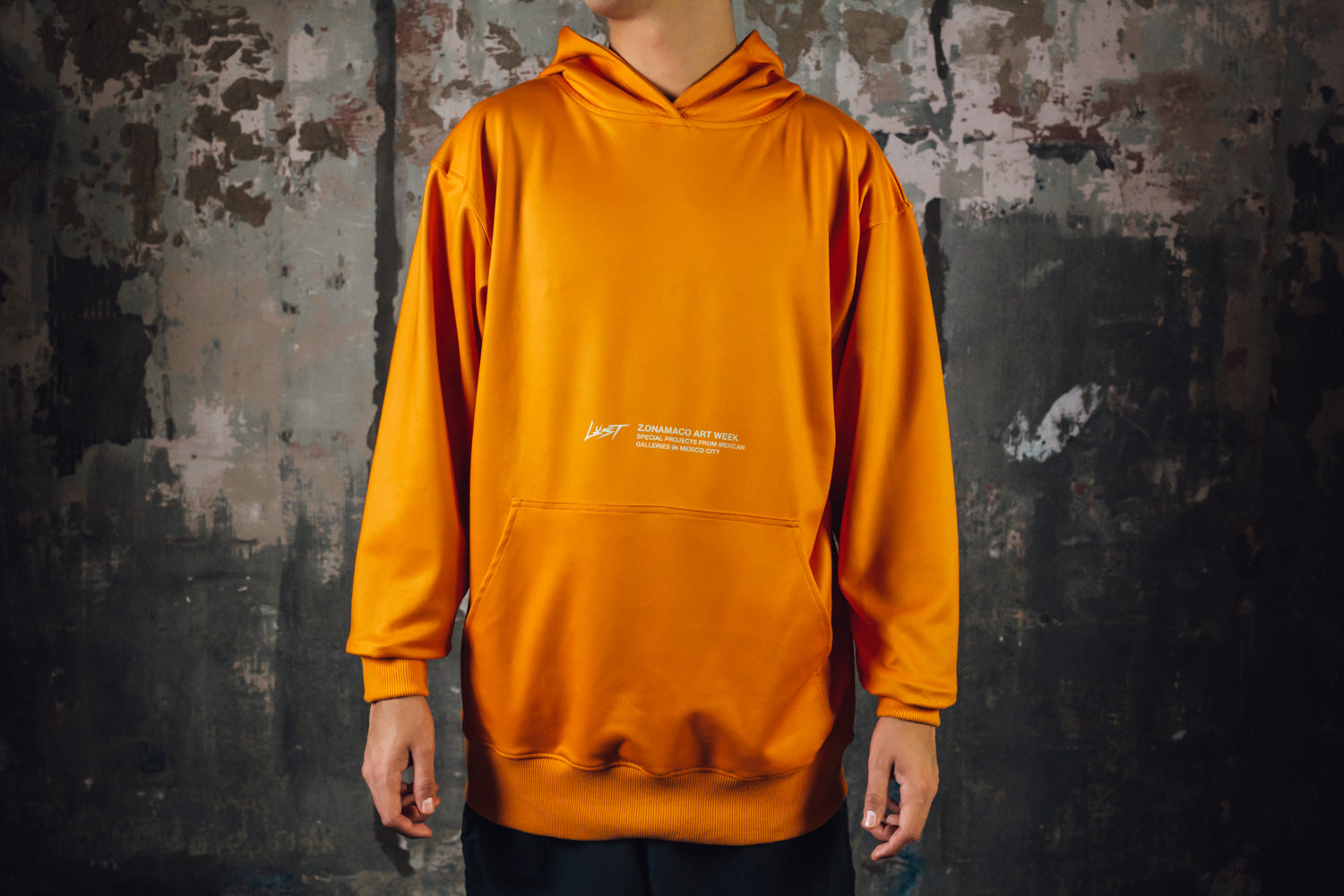 LUST BRAND ZONA MACO HOODIE ORANGE (6626857254978)