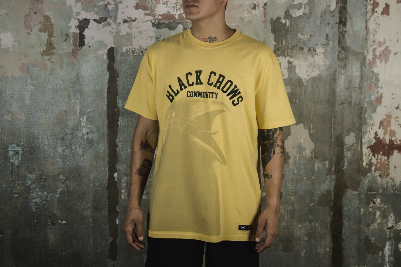 Lust BCC Pastel Crows Tee L LUST BRAND