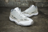 AIR JORDAN 11 RETRO LOW IE LT OREWOOD BRN/NEUTRAL GREY-WHITE (6817453899842)