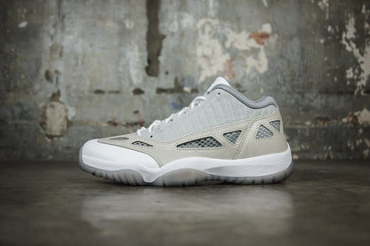 AIR JORDAN 11 RETRO LOW IE LT OREWOOD BRN/NEUTRAL GREY-WHITE (6817453899842)