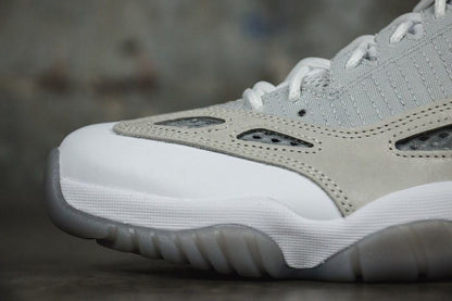 AIR JORDAN 11 RETRO LOW IE LT OREWOOD BRN/NEUTRAL GREY-WHITE (6817453899842)