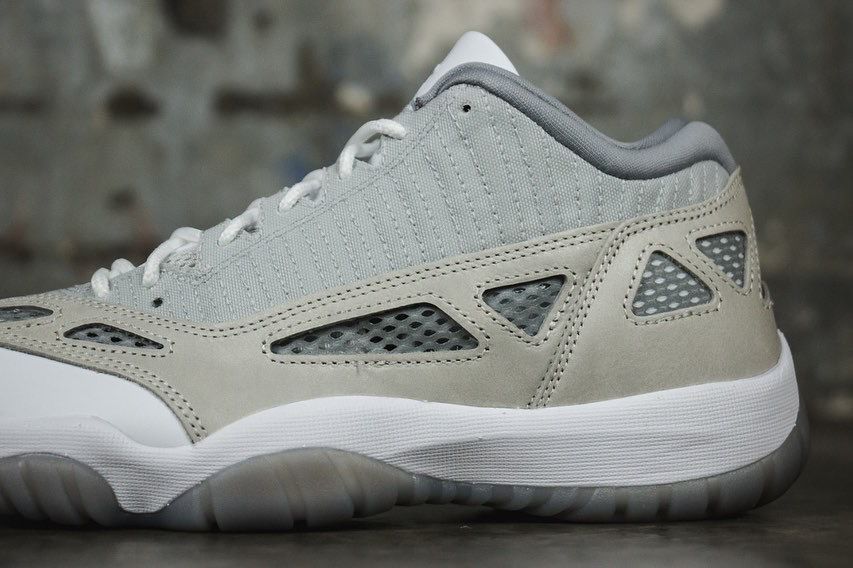 AIR JORDAN 11 RETRO LOW IE LT OREWOOD BRN/NEUTRAL GREY-WHITE (6817453899842)